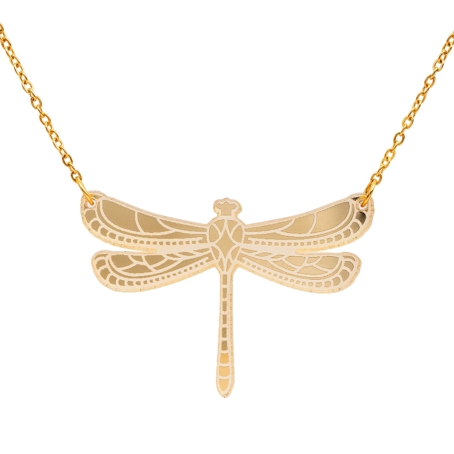 Collar Libélula Oro