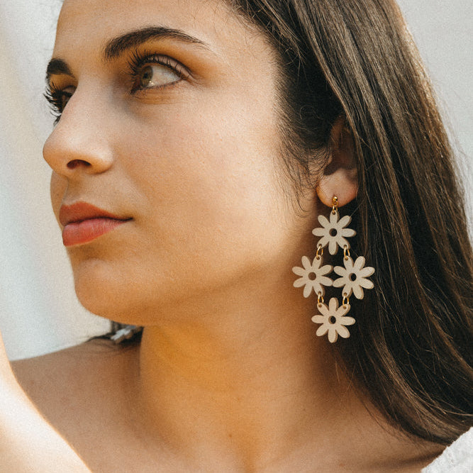 Pendientes Provenza Rosa