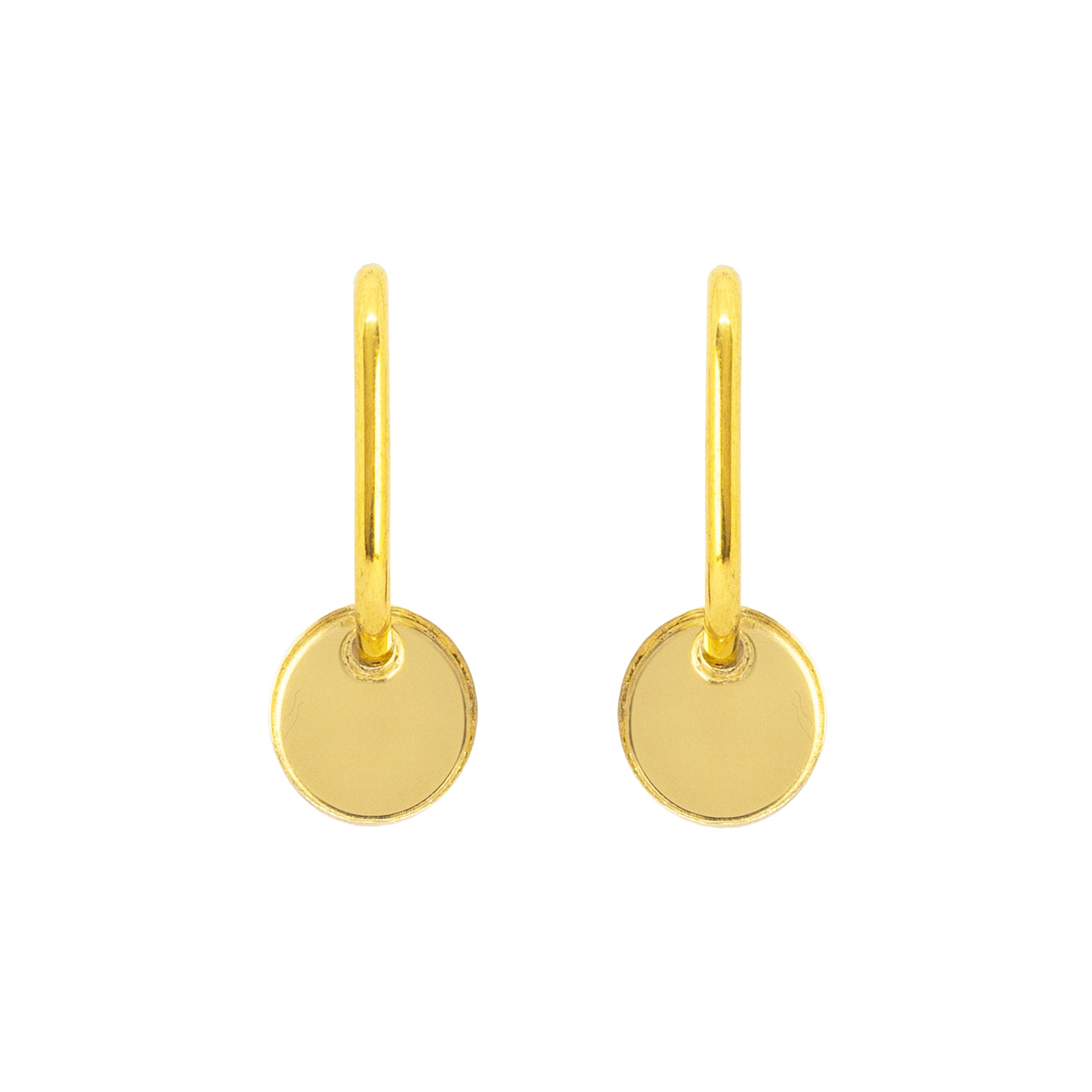Pendientes Zero - aro rectangular