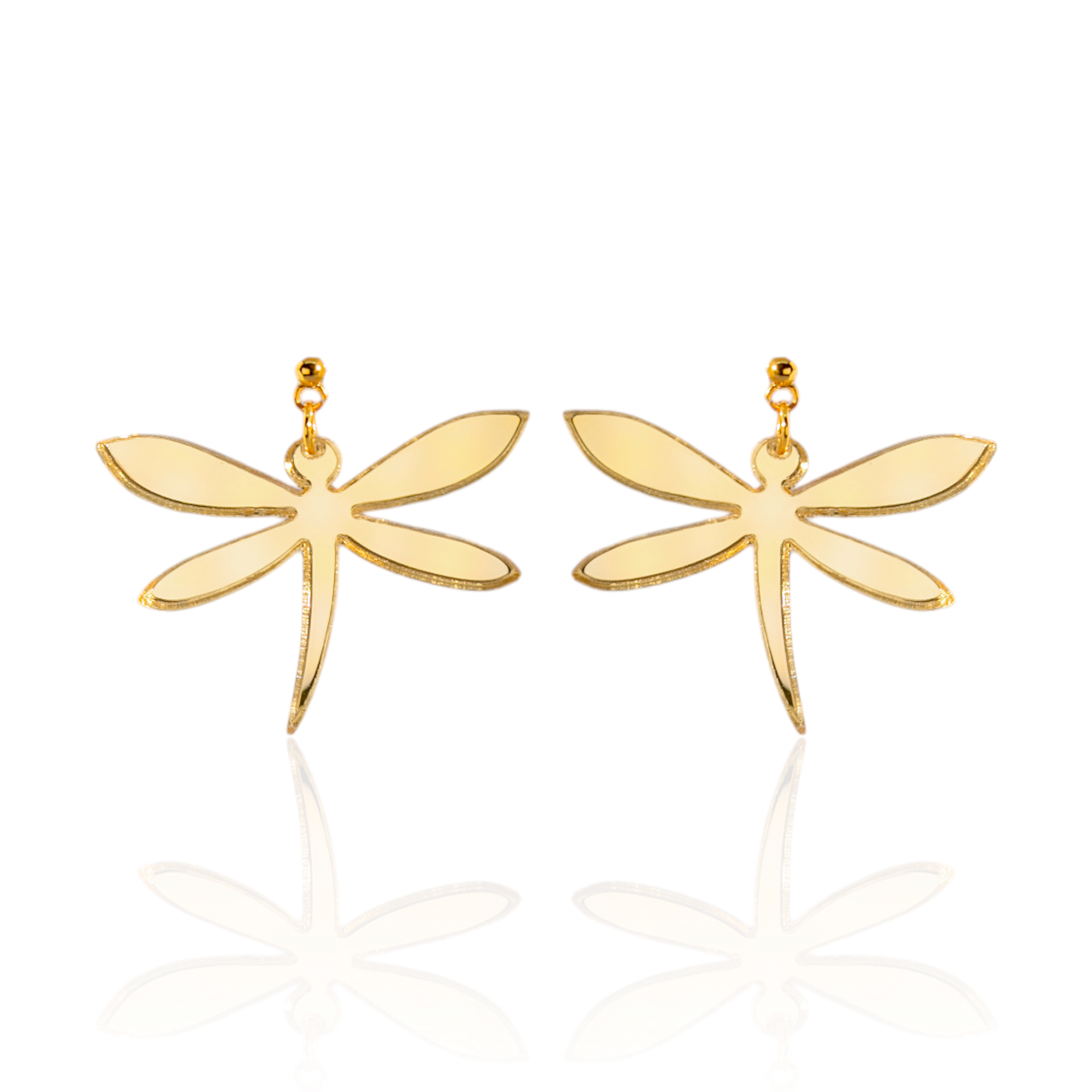 Pendientes Aer Libélula Oro