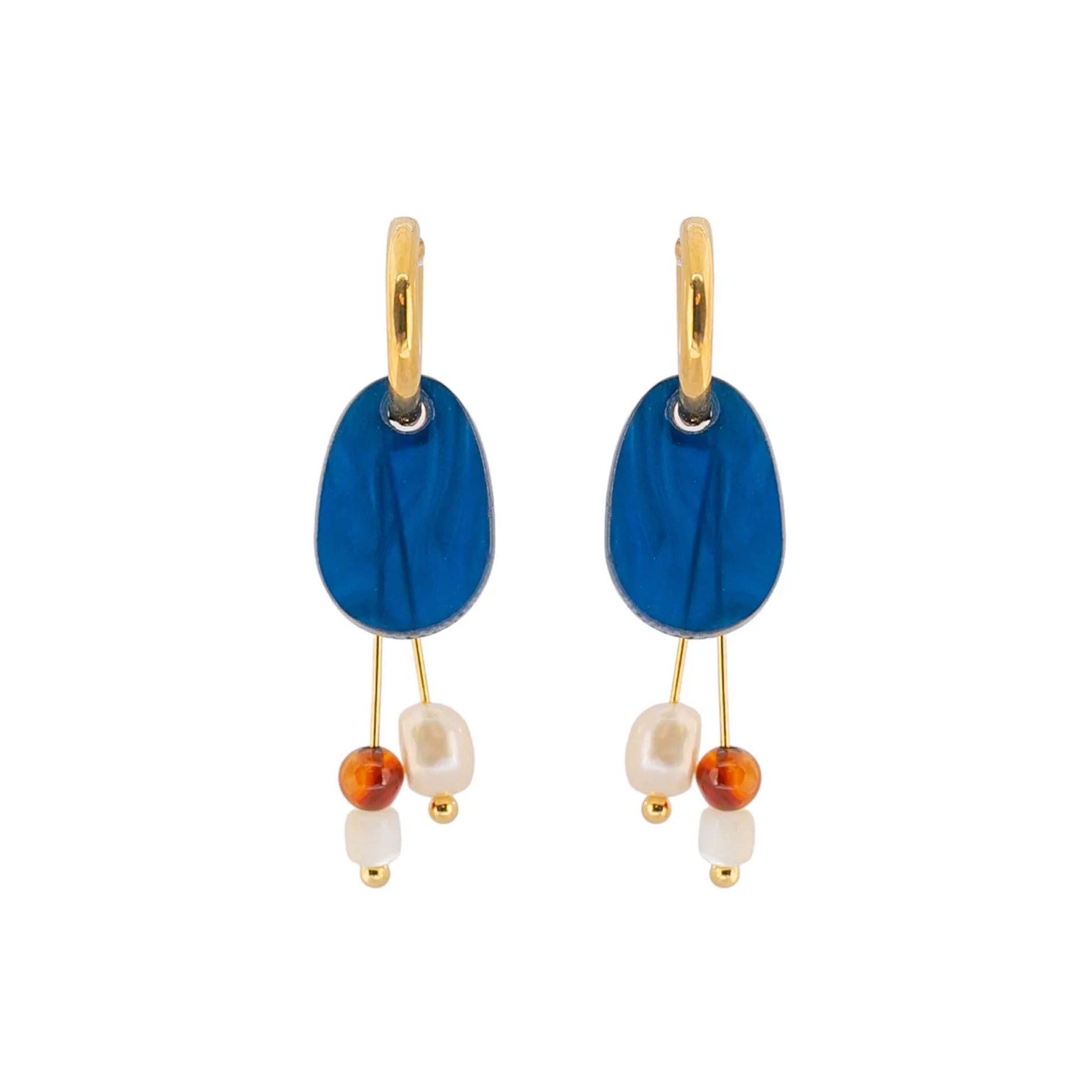 Pendientes Aucare Azul