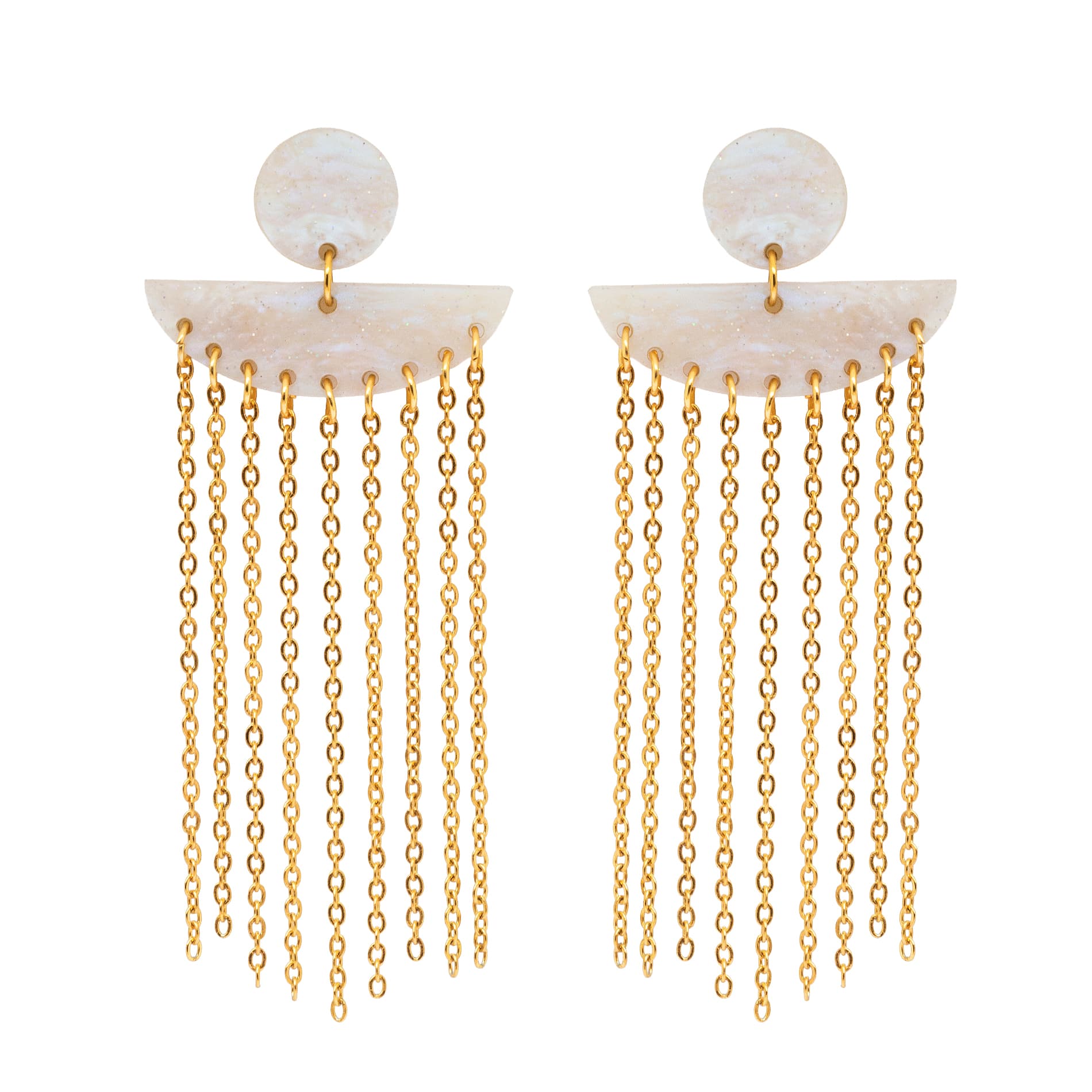 Pendientes Cleopatra Blanco