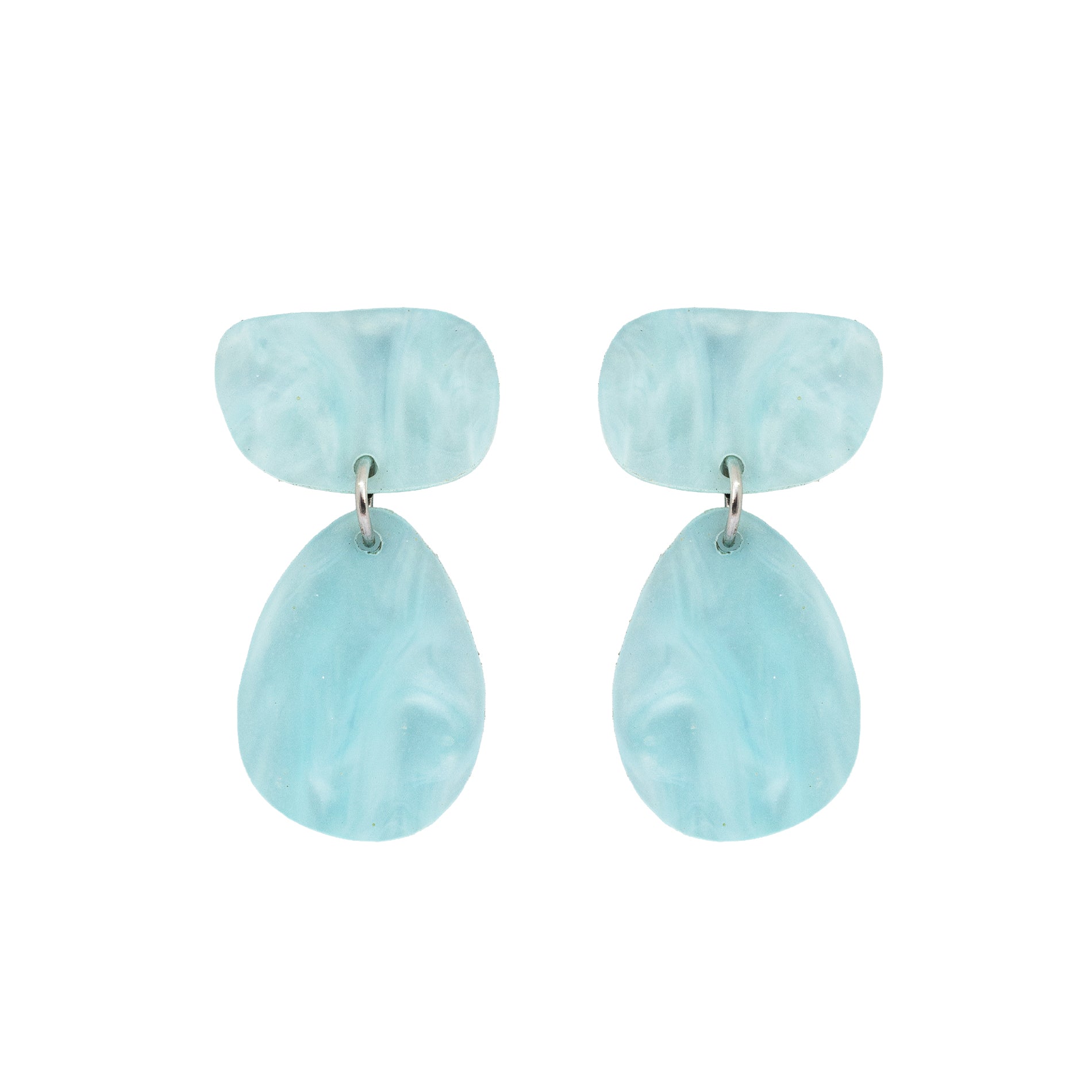 Pendientes Musa Mini Aguamarina
