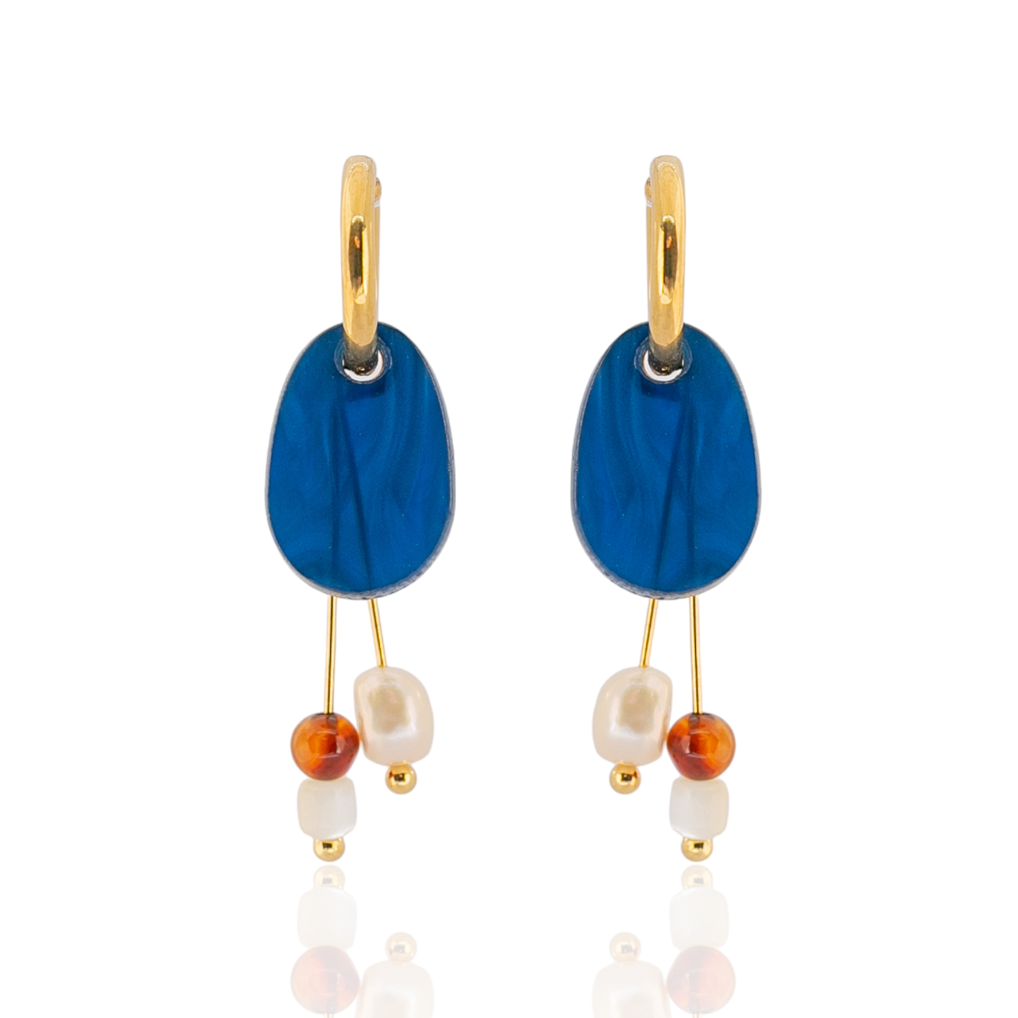 Pendientes Aucare Zafiro