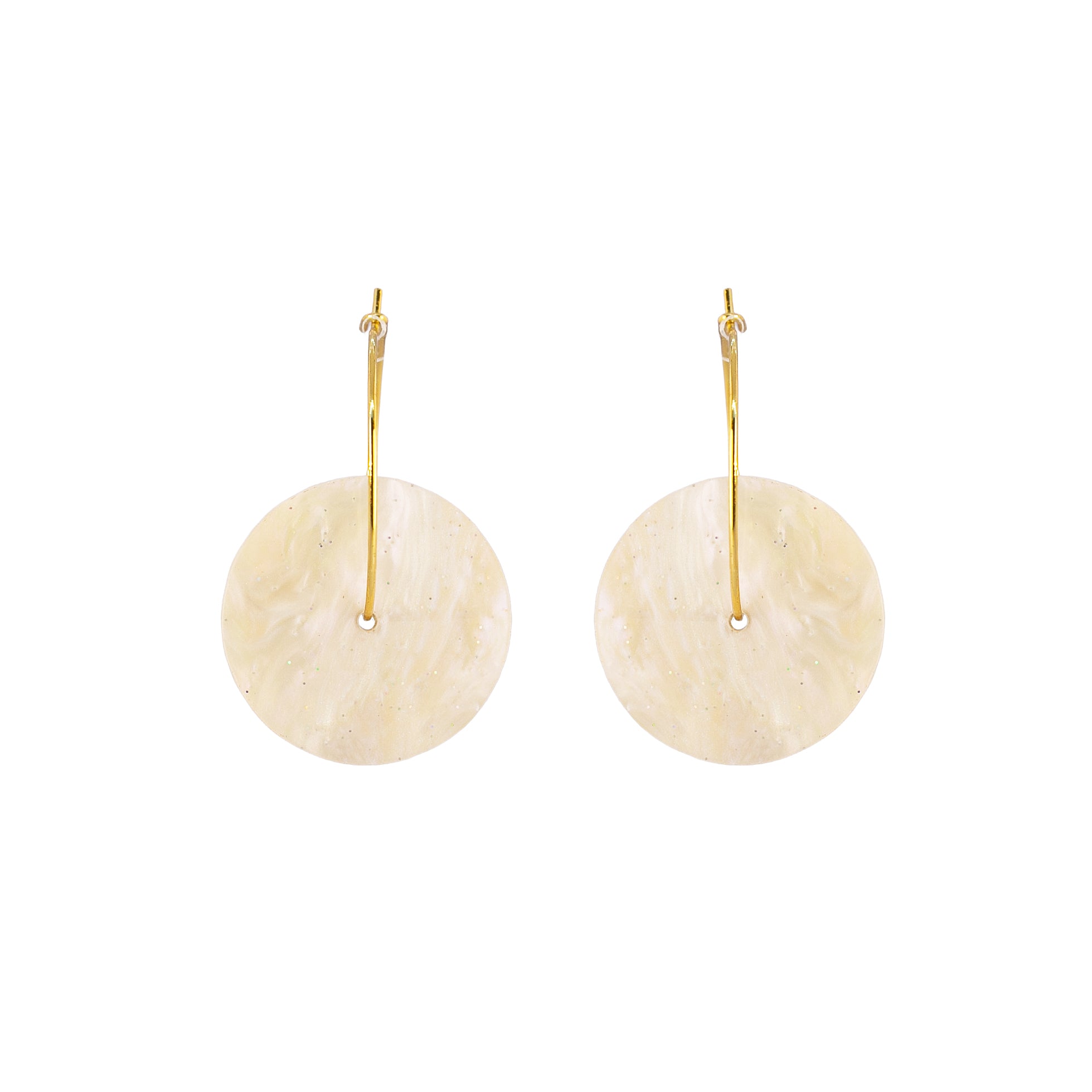 Pendientes Giro Marfil