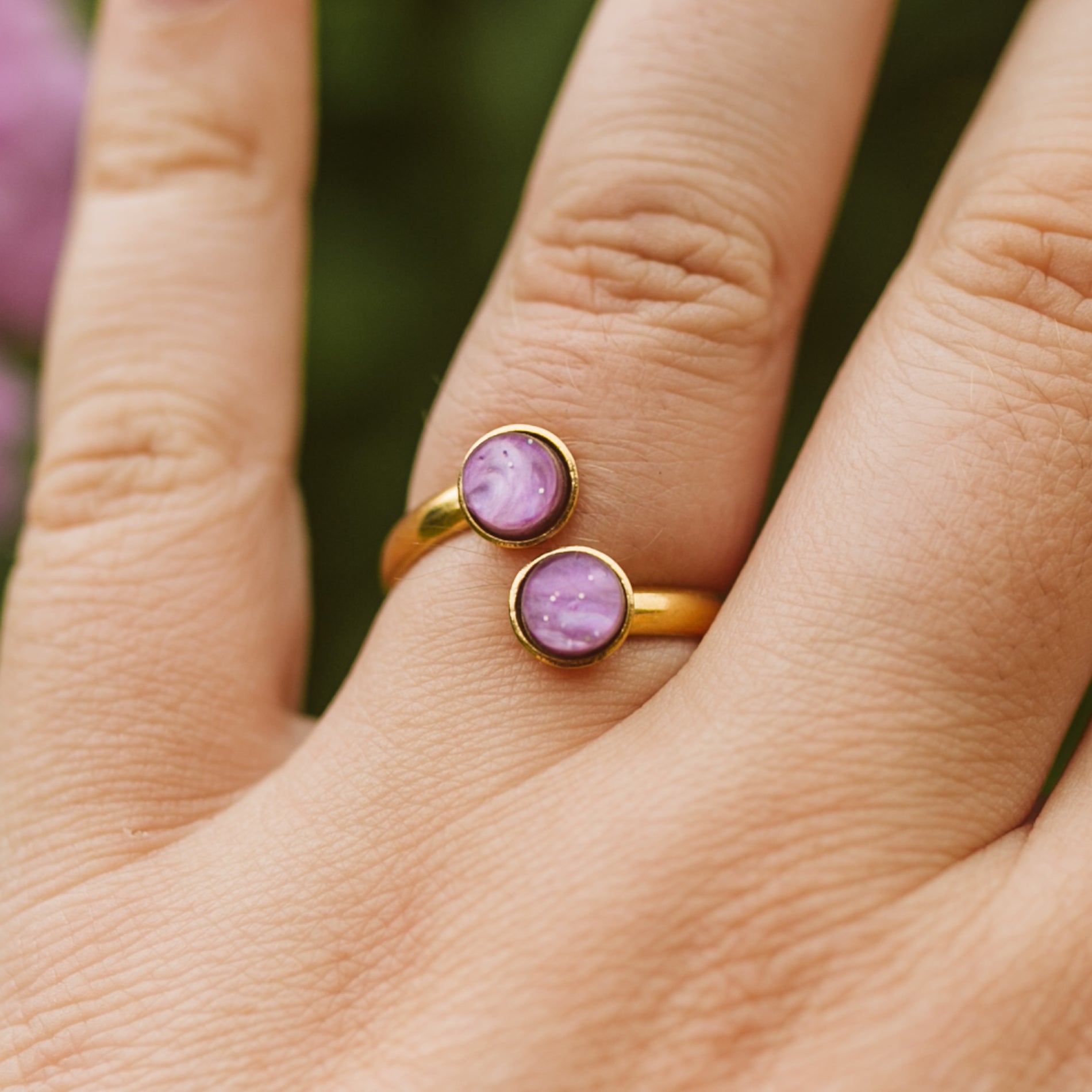 Anillo Prana Violeta